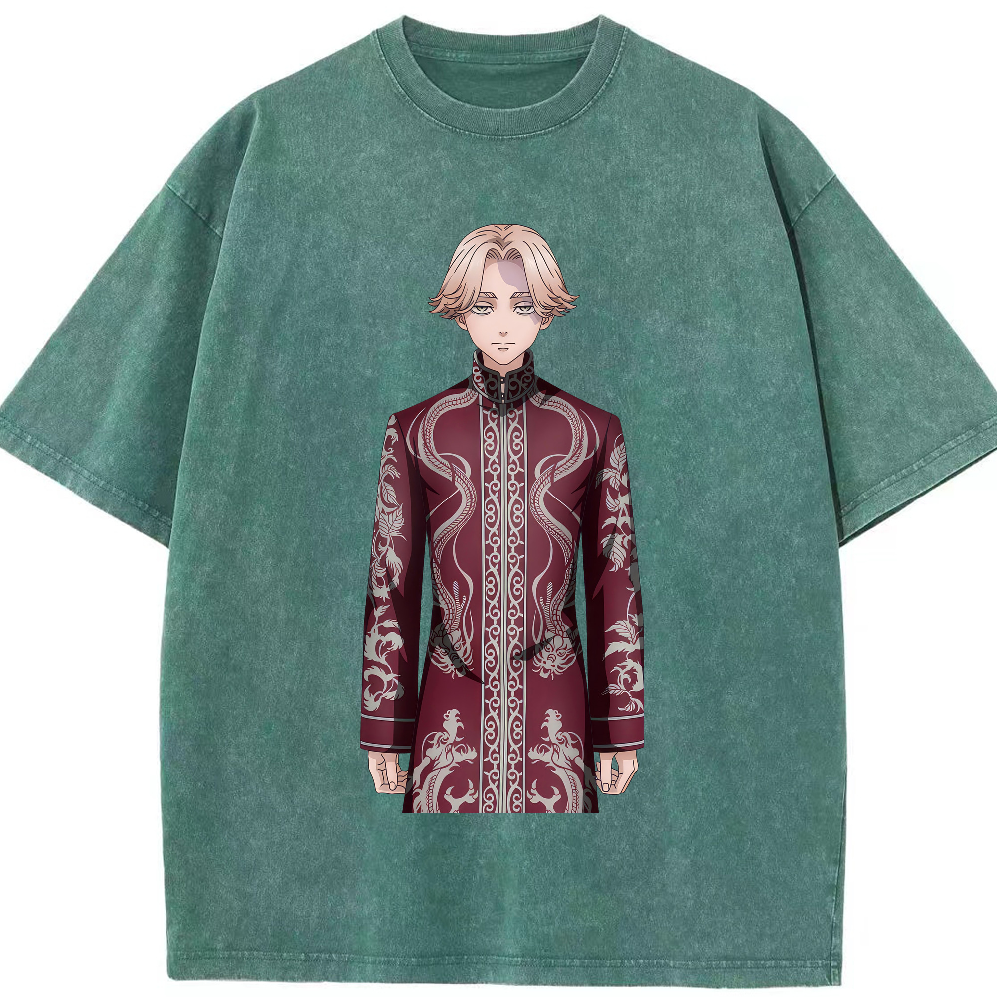（画像用） 東京リベンジャーズ Tokyo Revengers 綿100% ヴィンテージ風 半袖Tシャツ（フロントプリント）